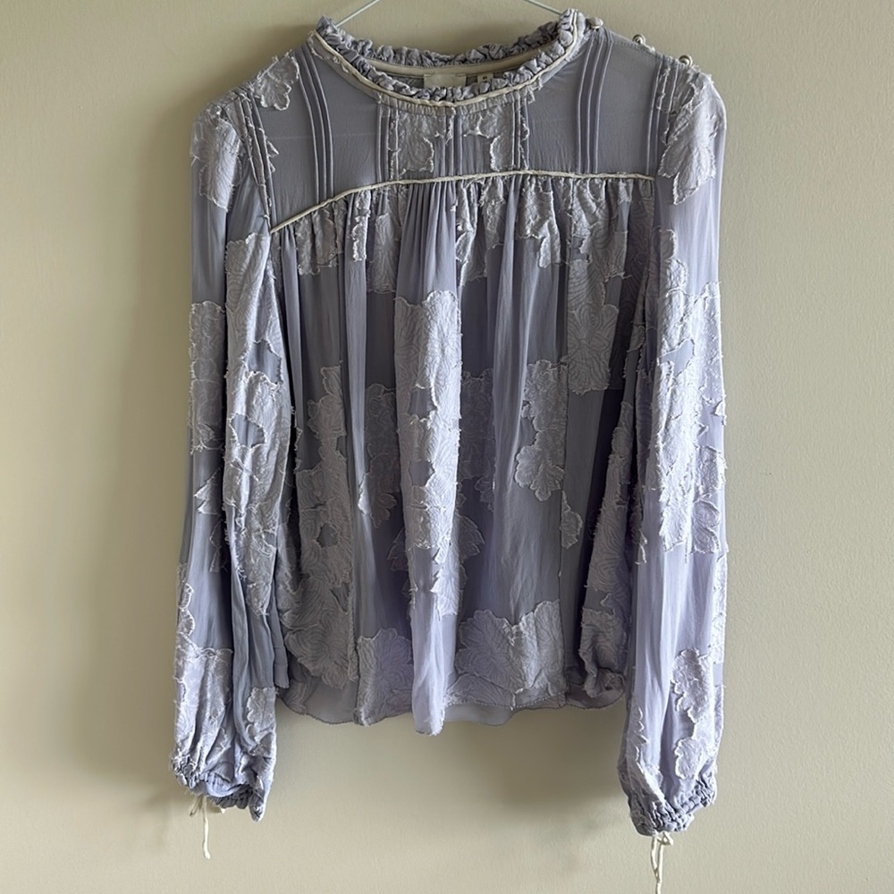 Wilfred Lourdes Blouse in Lilac Size XS